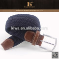 Fashion styling low cost selling top knit high quality casual fabric belt